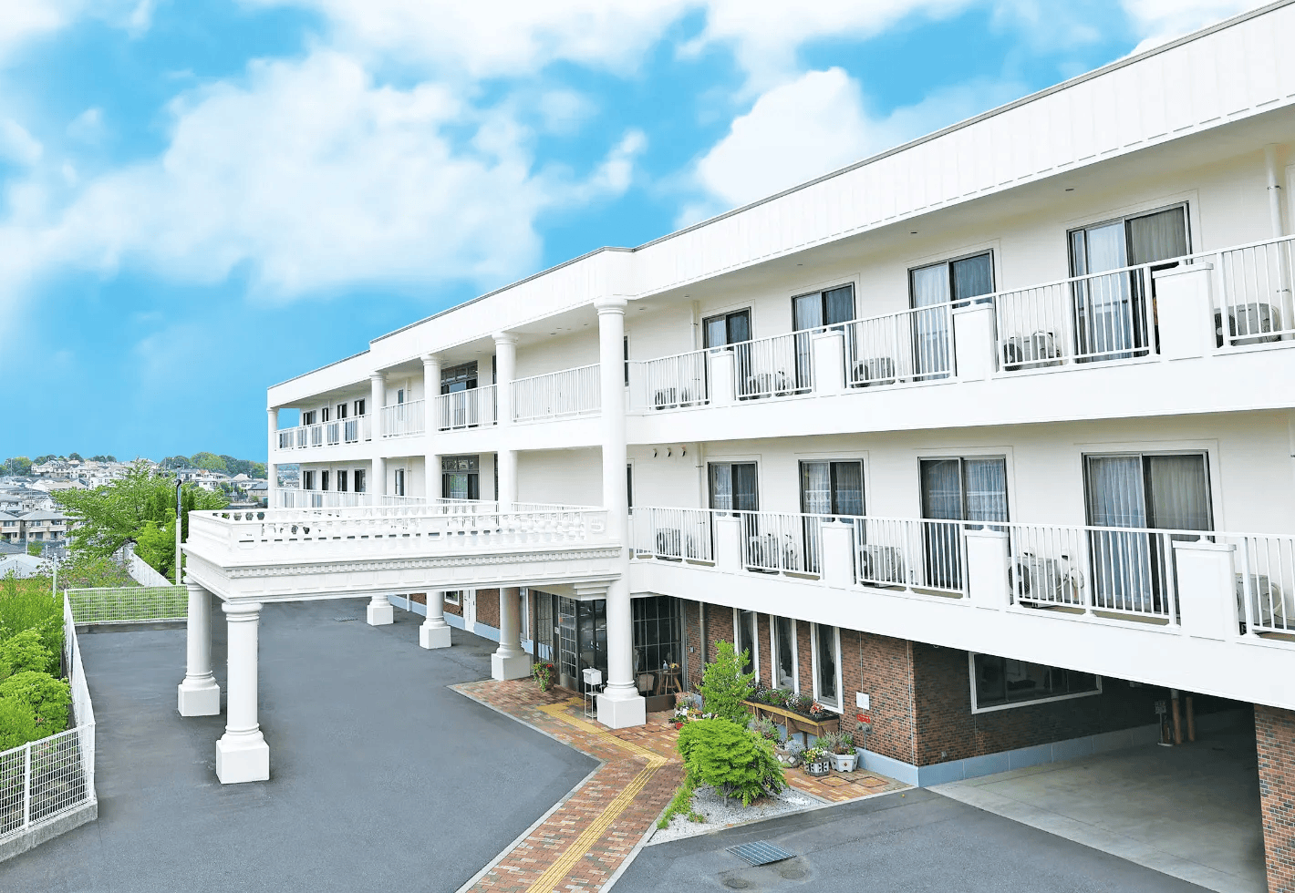 サニーステージ玉川学園の外観